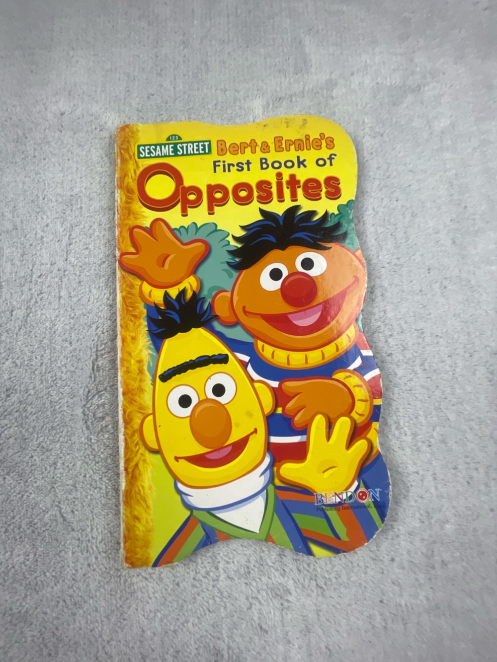 Sesame Street Yellow & Blue Bert and Ernie Opposites Board Book